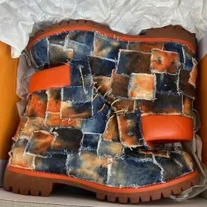 Timberland | Shoes | Patch Denim Timberlands | Poshmark display picture 2